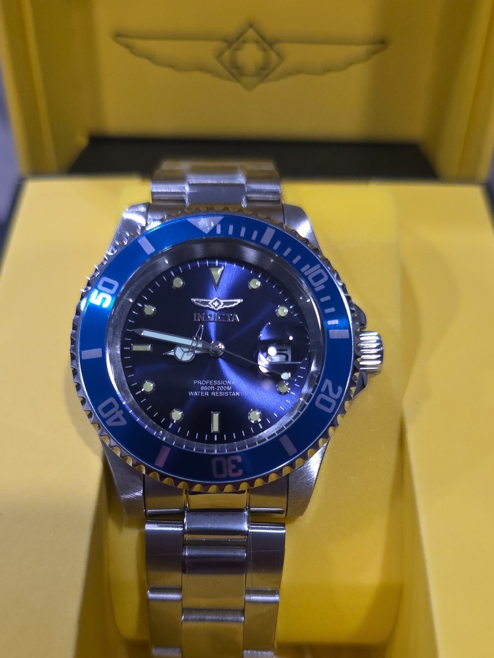 308. Invicta Pro Diver Coastpath Men's Watch - 40mm. Steel (26971)